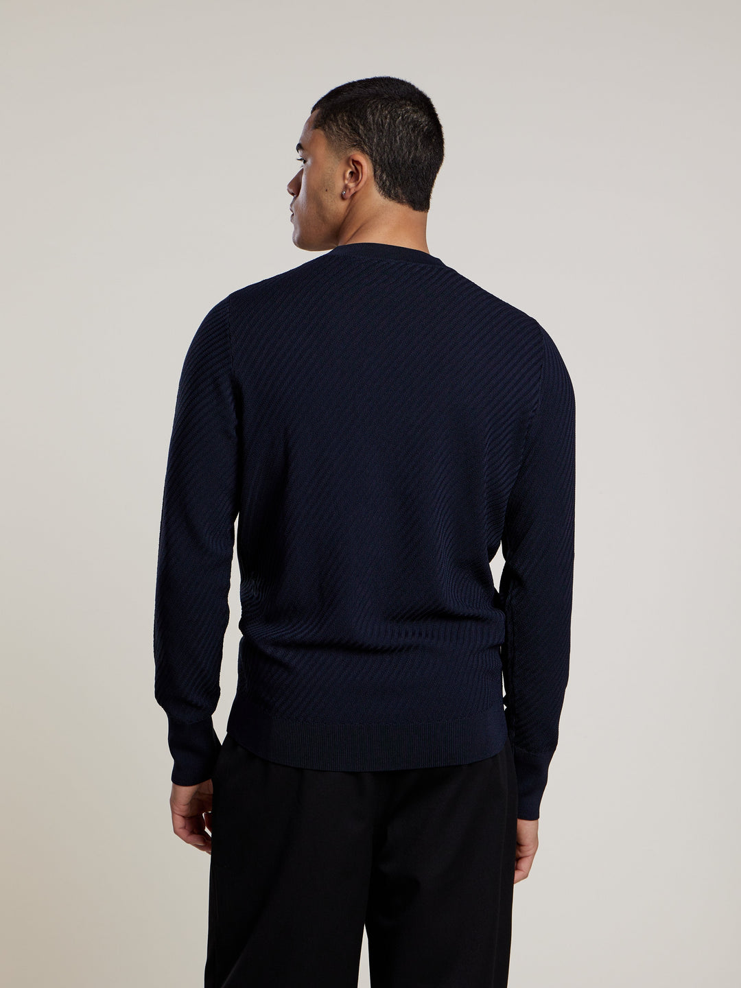 Nigel Knit | Dark Blue