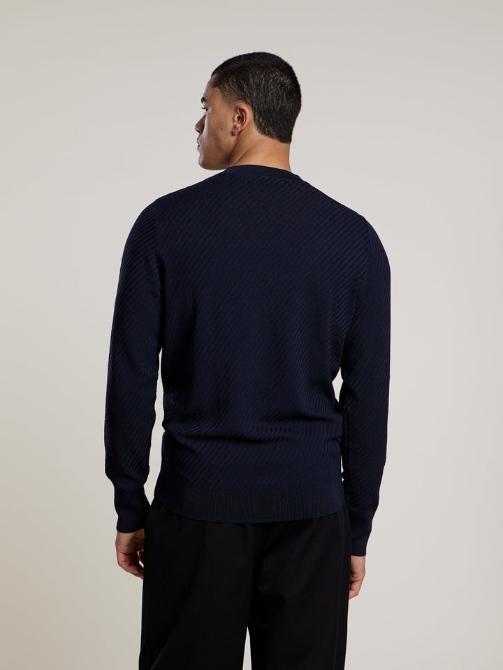Nigel Knit | Dark Blue