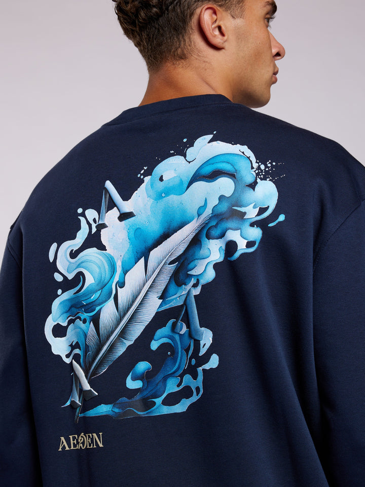 Maëlo Sweatshirt | Sky Captain