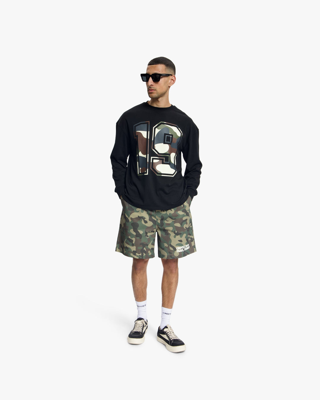 Croyez Relaxed Camo Shorts | Camo