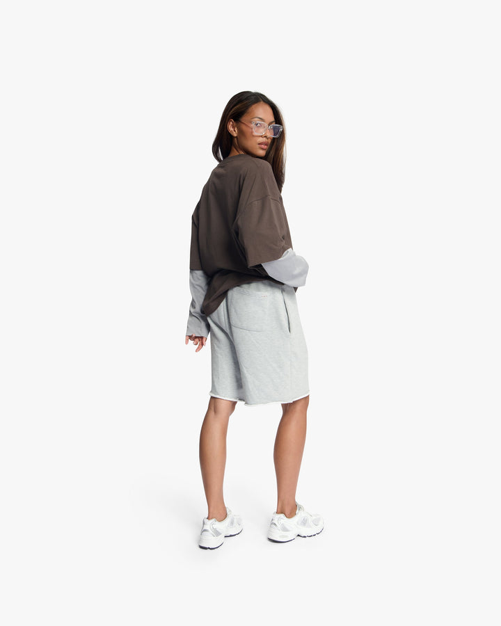 Croyez Montagne Double Sleeve Shirt | Brown