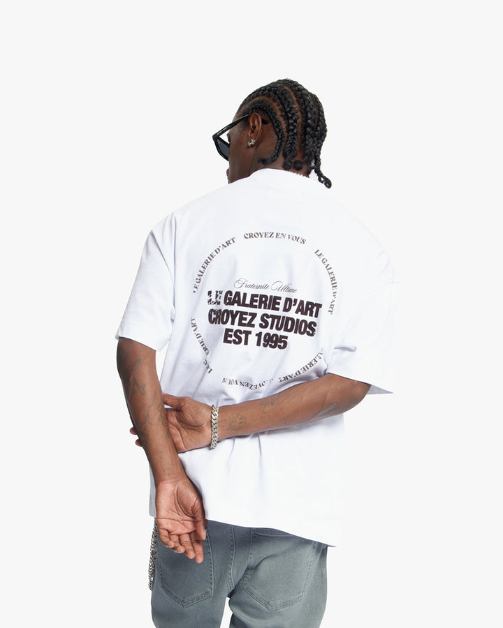 Croyez Le Galerie D'Art T-Shirt | White