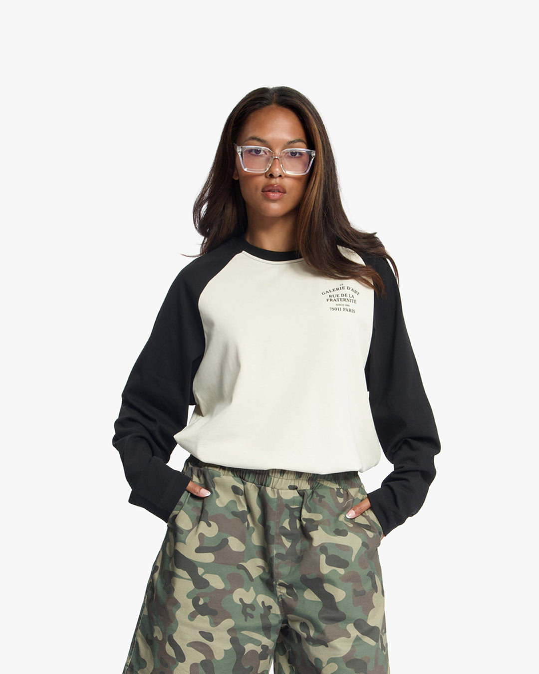 Croyez Fraternité Raglan Longsleeve | Light Beige