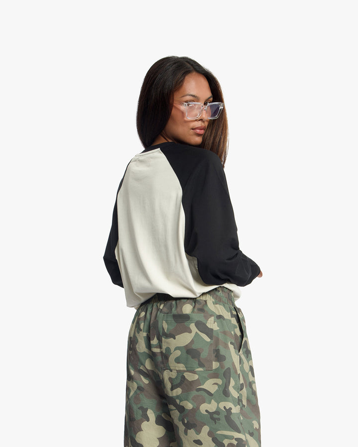 Croyez Fraternité Raglan Longsleeve | Light Beige