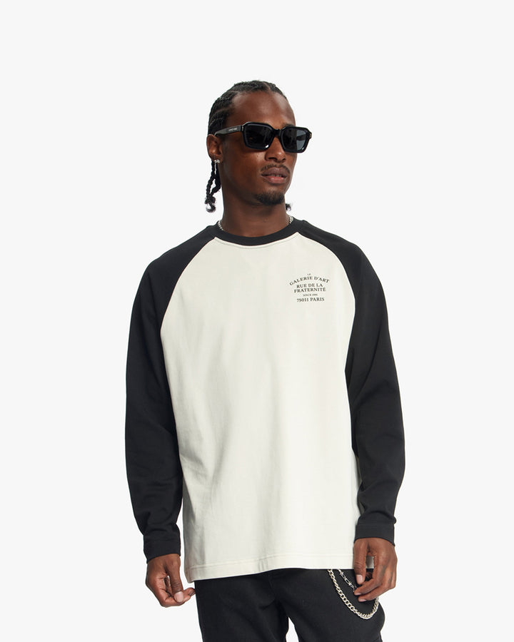 Croyez Fraternité Raglan Longsleeve | Light Beige