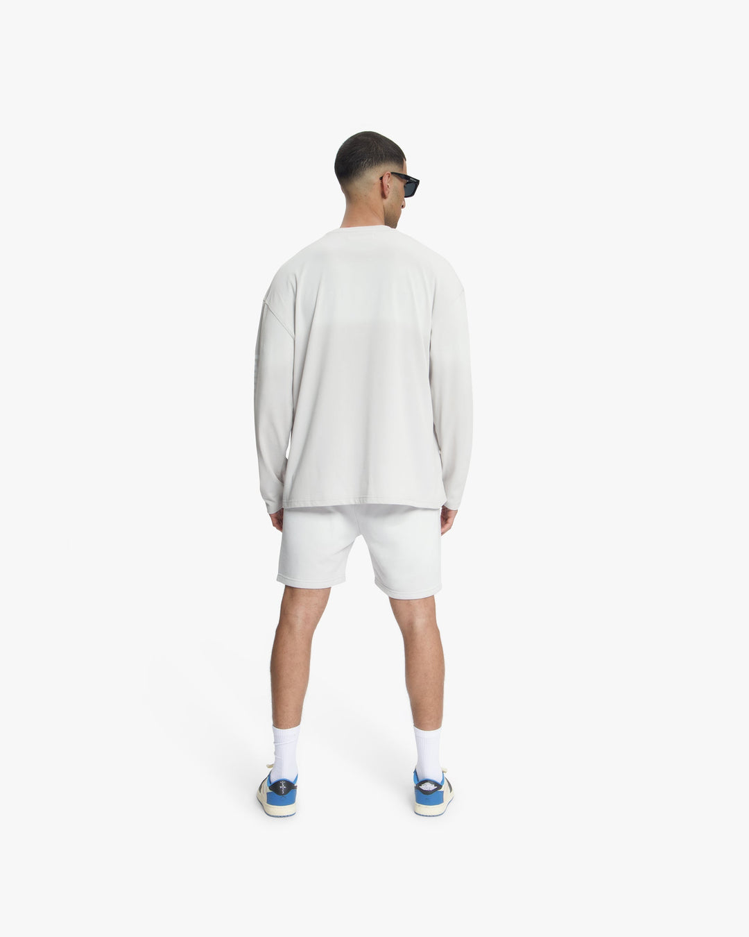 Croyez Sprayed Atelier Shorts | Light Grey