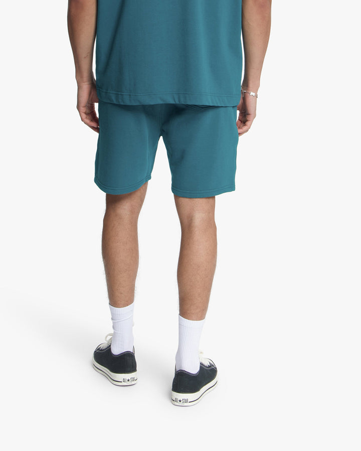 Croyez Stamp Shorts | Dark Teal