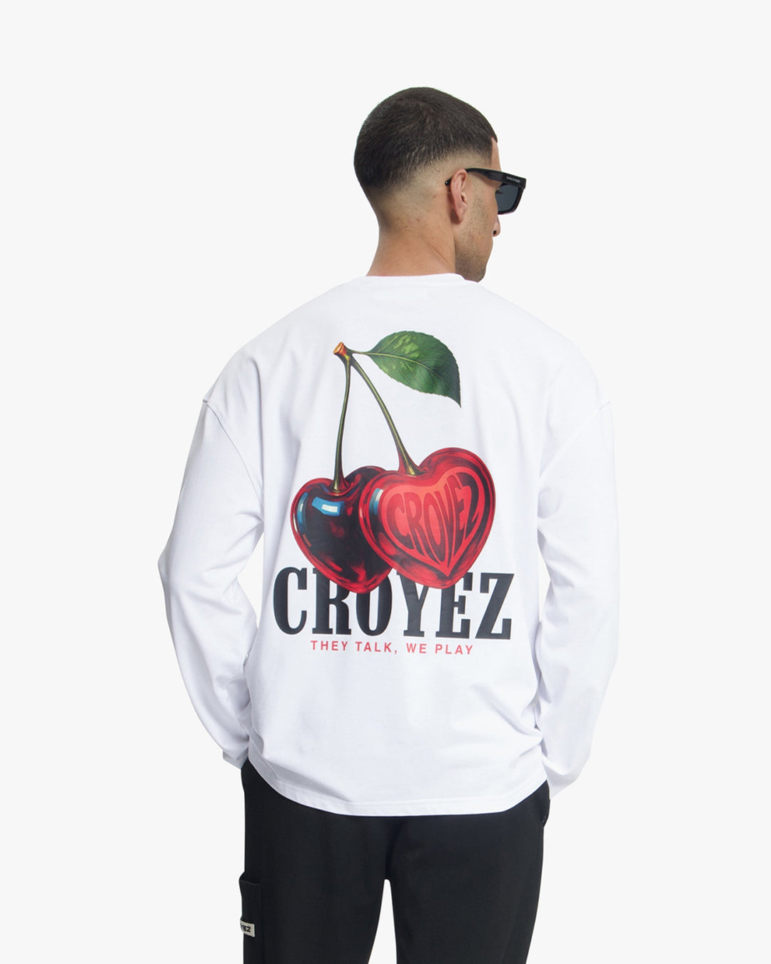 Croyez Cerise D'Amour Longsleeve | White