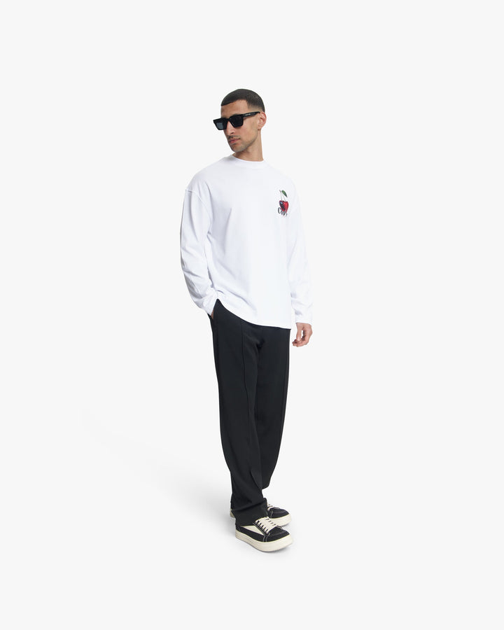Croyez Cerise D'Amour Longsleeve | White