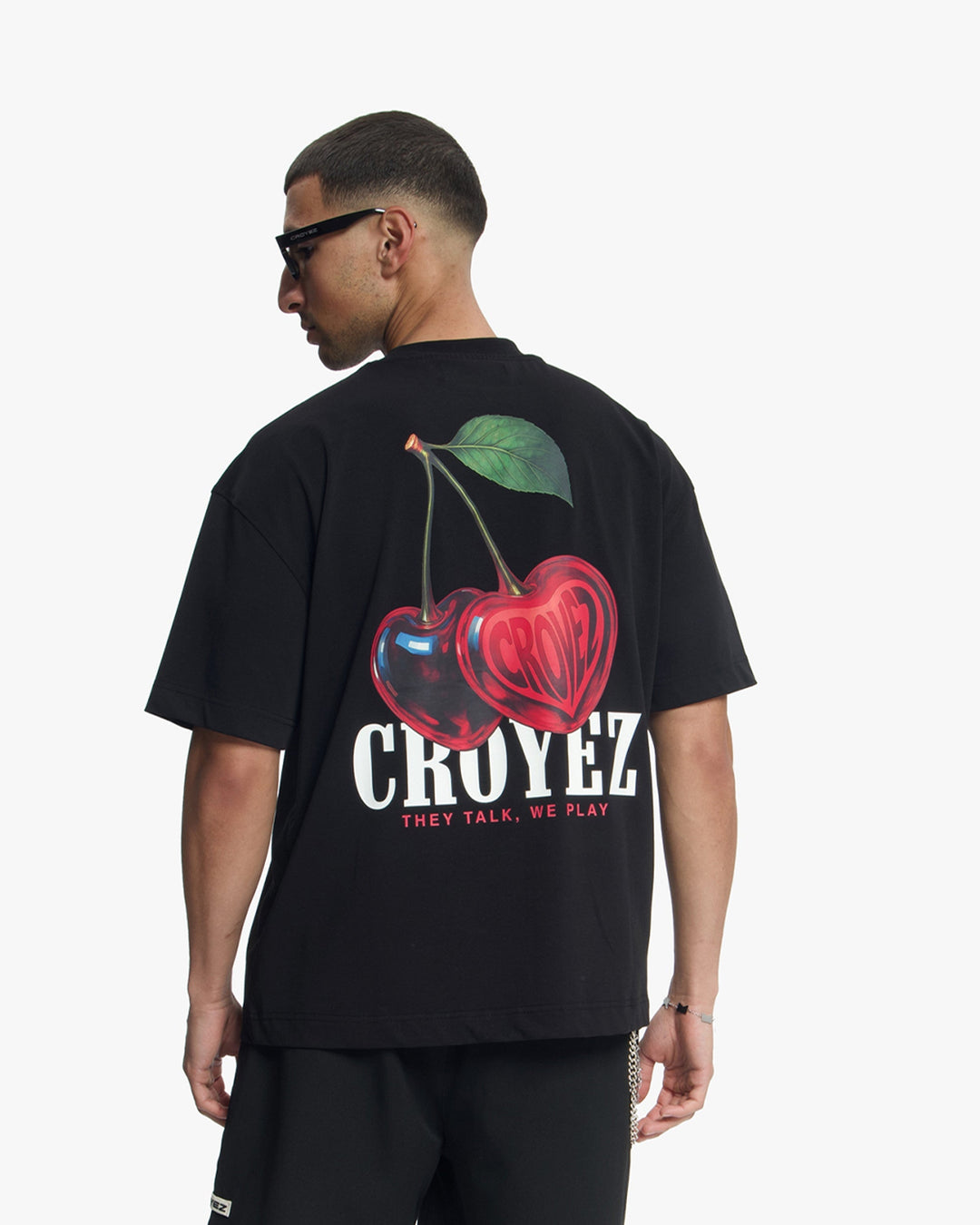 Croyez Cerise D'Amour T-Shirt | Black