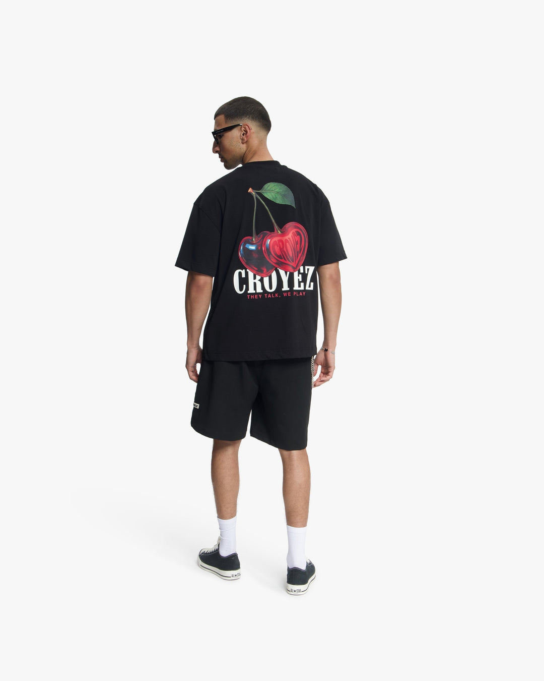 Croyez Cerise D'Amour T-Shirt | Black