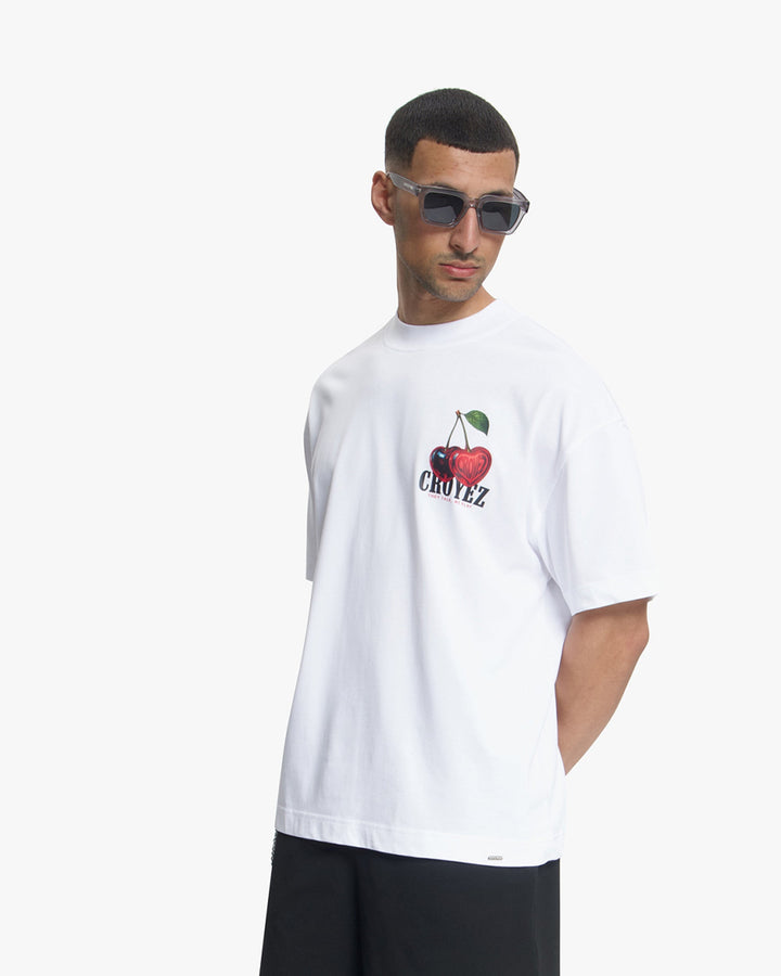 Croyez Cerise D'Amour T-Shirt | White