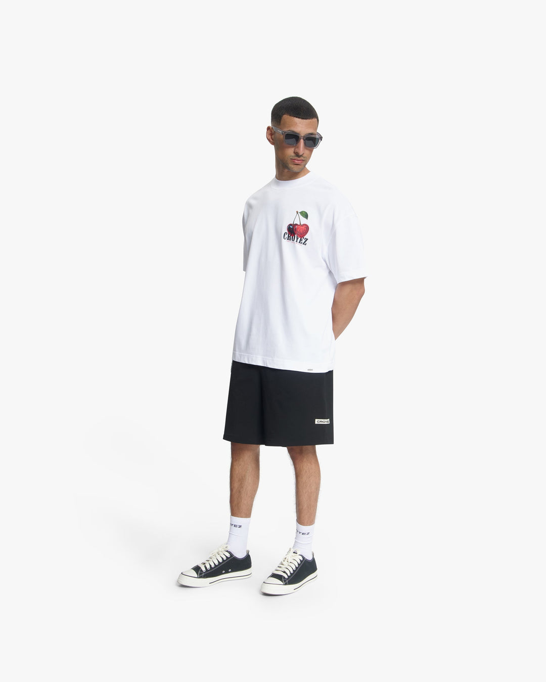 Croyez Cerise D'Amour T-Shirt | White