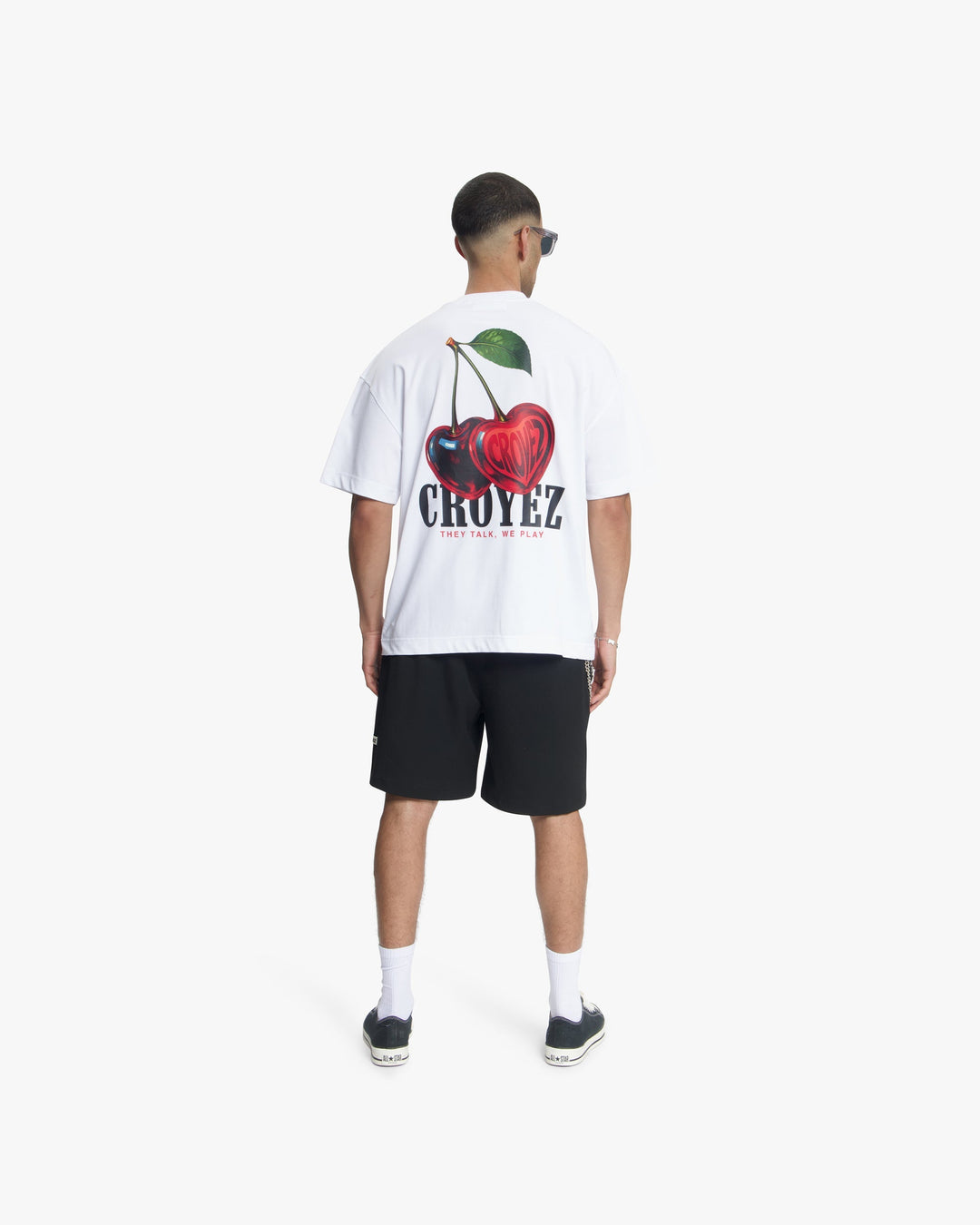 Croyez Cerise D'Amour T-Shirt | White