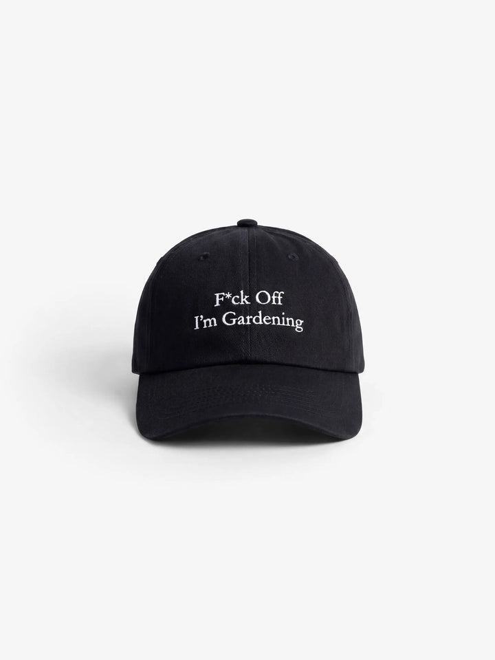 “F*ck Off I'm Gardening” Cap - Black