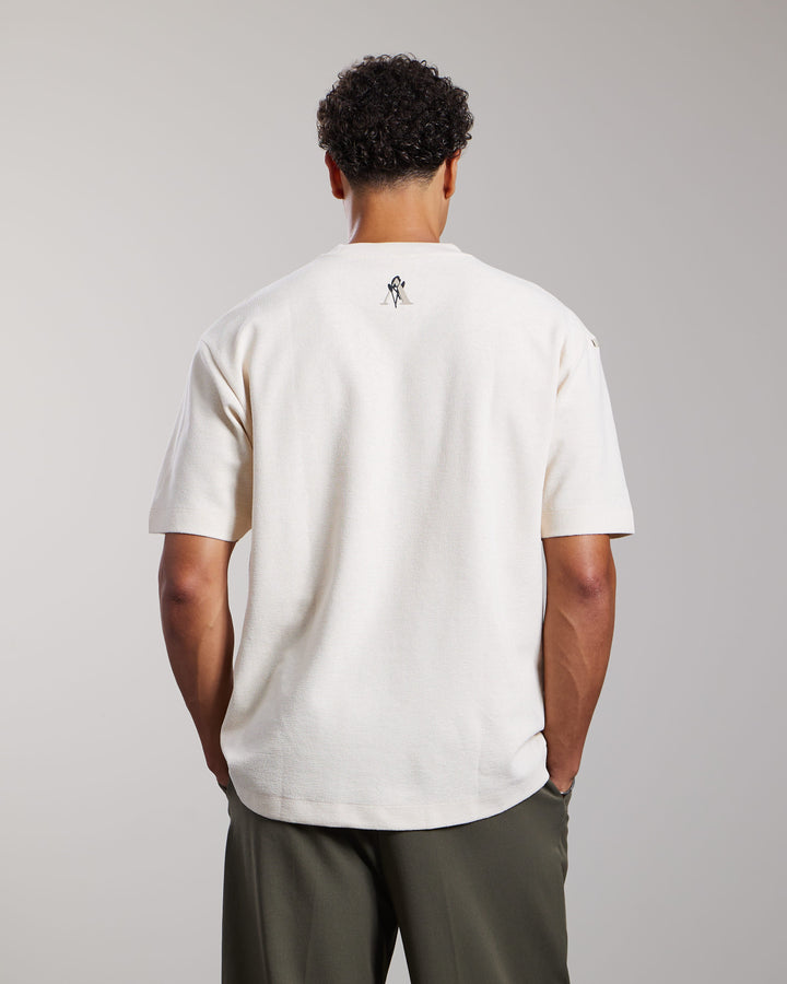 Hiro Tee | White Cap Grey