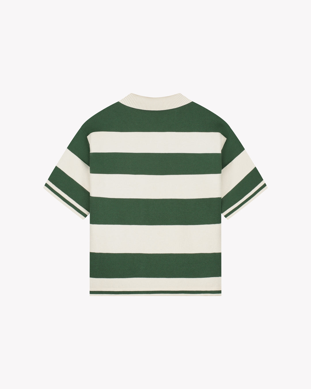 Knitted Crest Polo Shirt