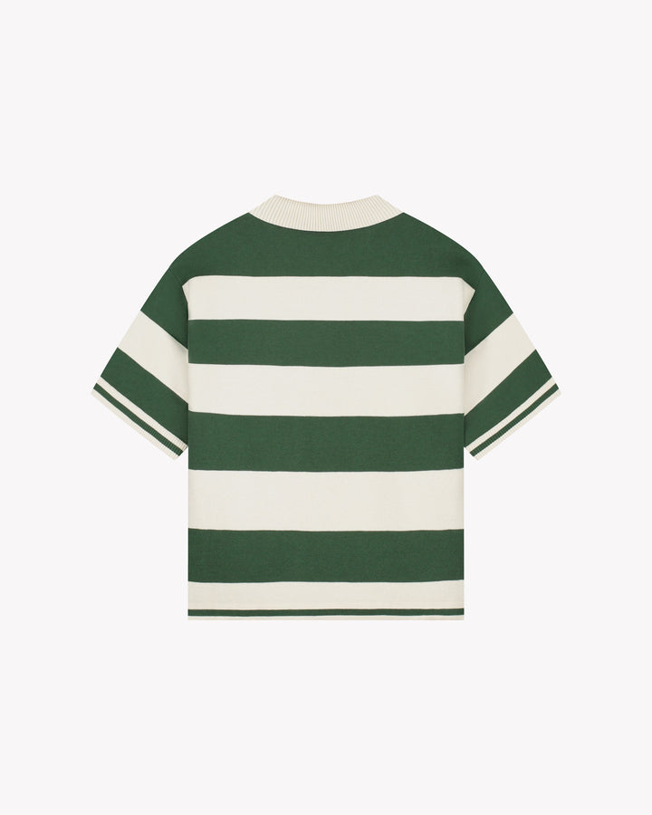 Knitted Crest Polo Shirt