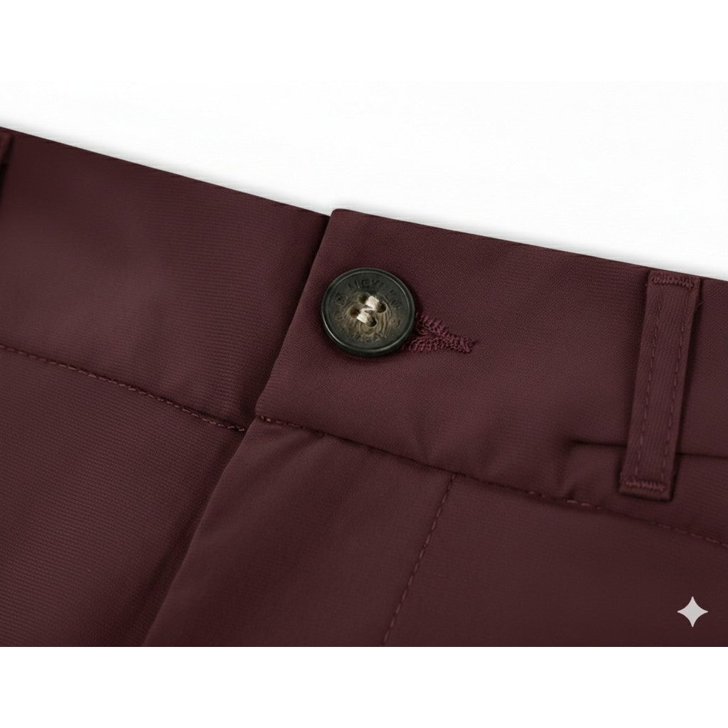 Trouser Classic, Nico - Bordeaux